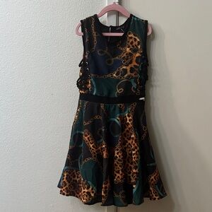Stylish Leopard Print Kids Dress Guess dress